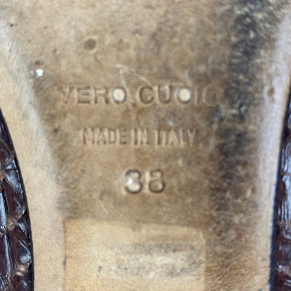 Dolce & Gabbana Python Leather Ballet Flats - Picture 8 of 8